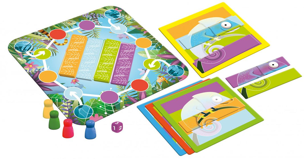 Tactic Mitt första spel: Färglägg kameleonten