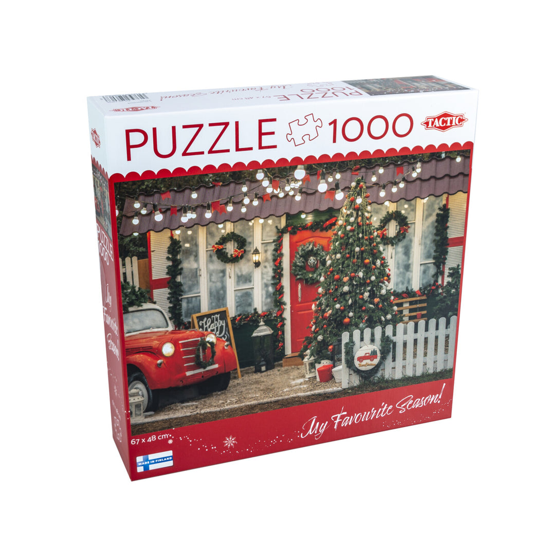 Tactic Puzzle Lovers Christmas porch 1000