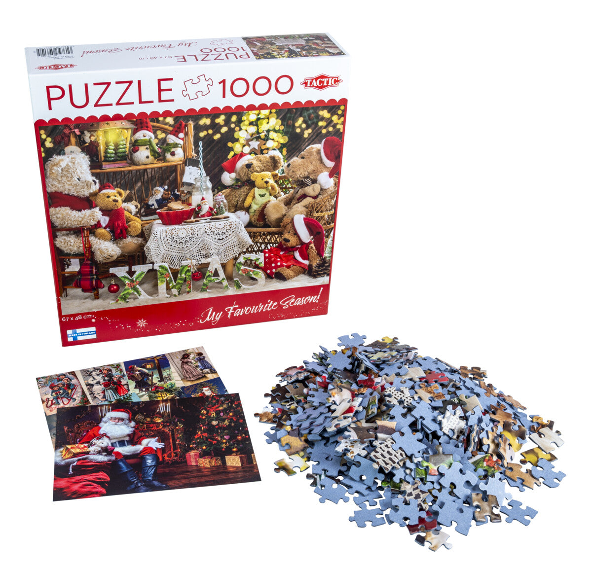 Tactic Puzzle Lovers Teddy Bear Family