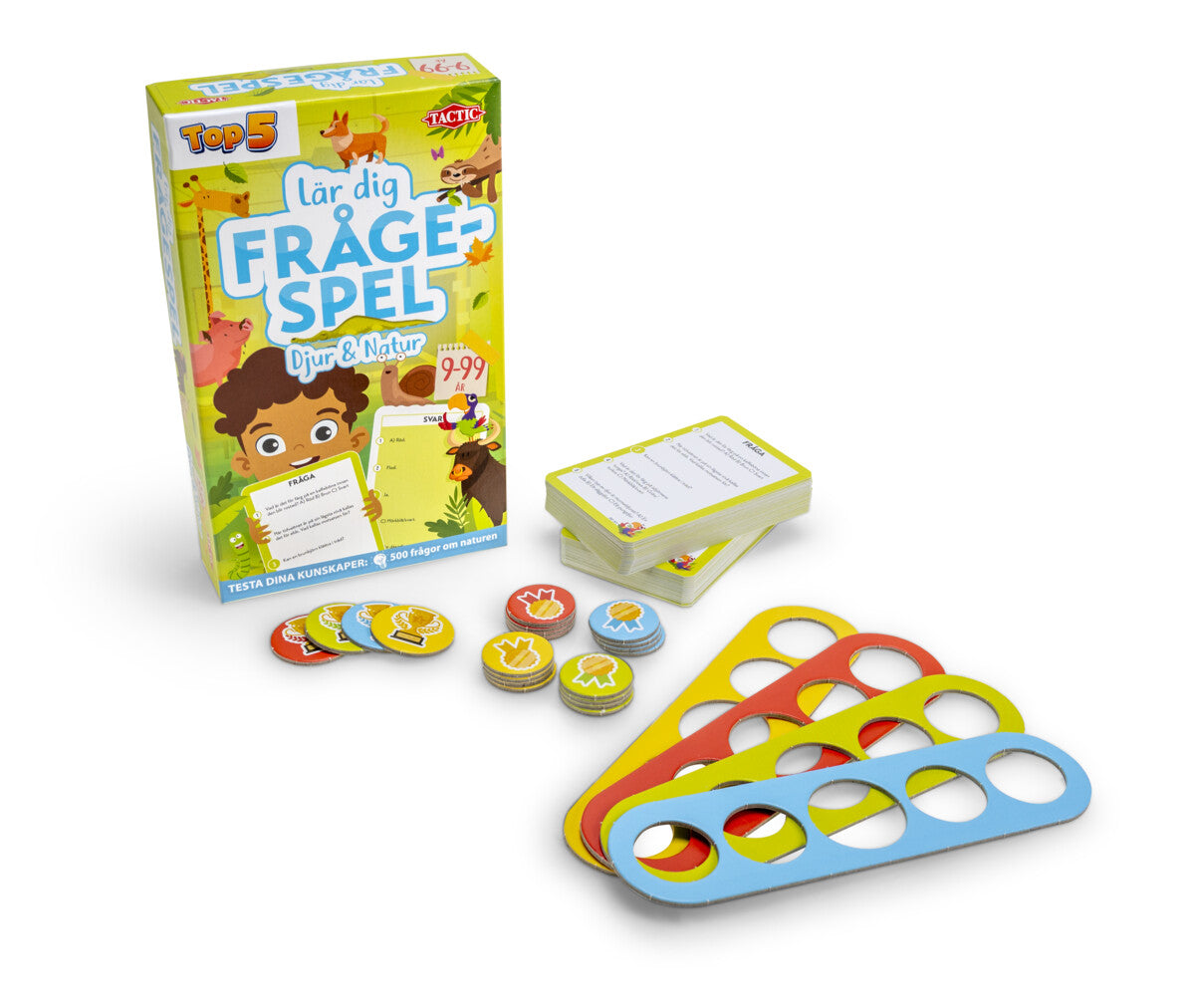 Tactic Frågespel 500 frågor Natur