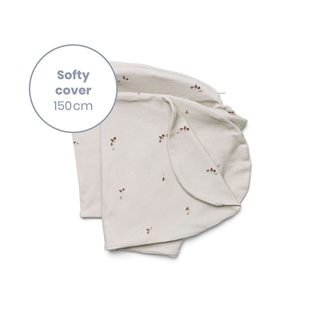 Roll About Överdrag Amningskudde Svampar