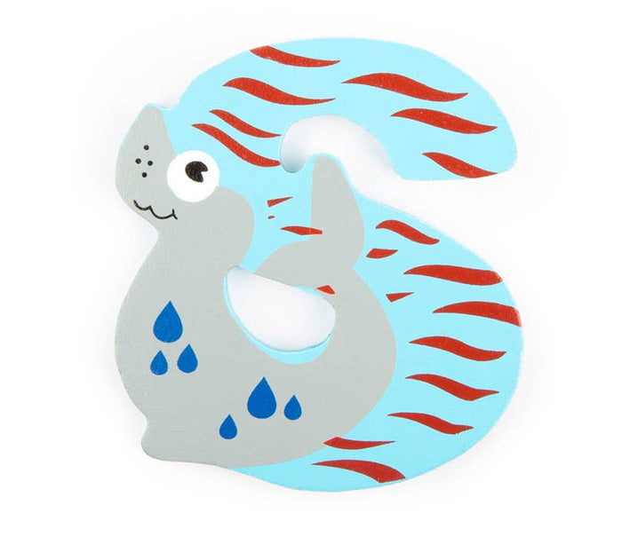 small foot Träbokstäver Djur A-Z