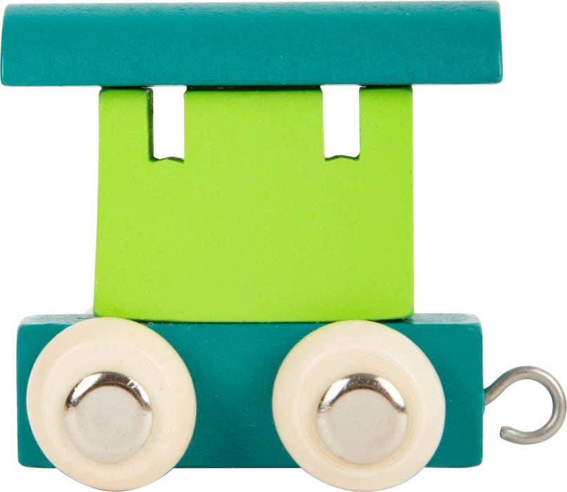small foot Brev tågvagn grön & bensin