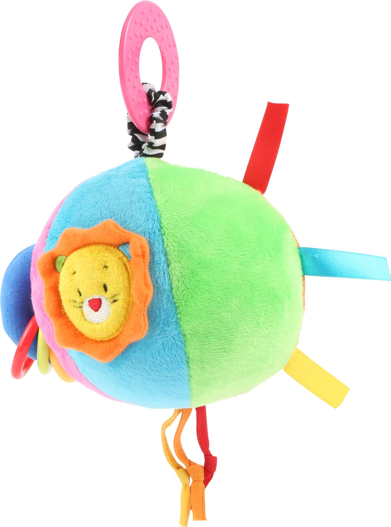 small foot small foot Babyboll med skallra | Fylld leksak |