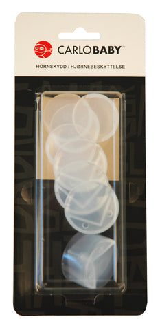 Carlo Baby Hörnskydd transparent 4-pack