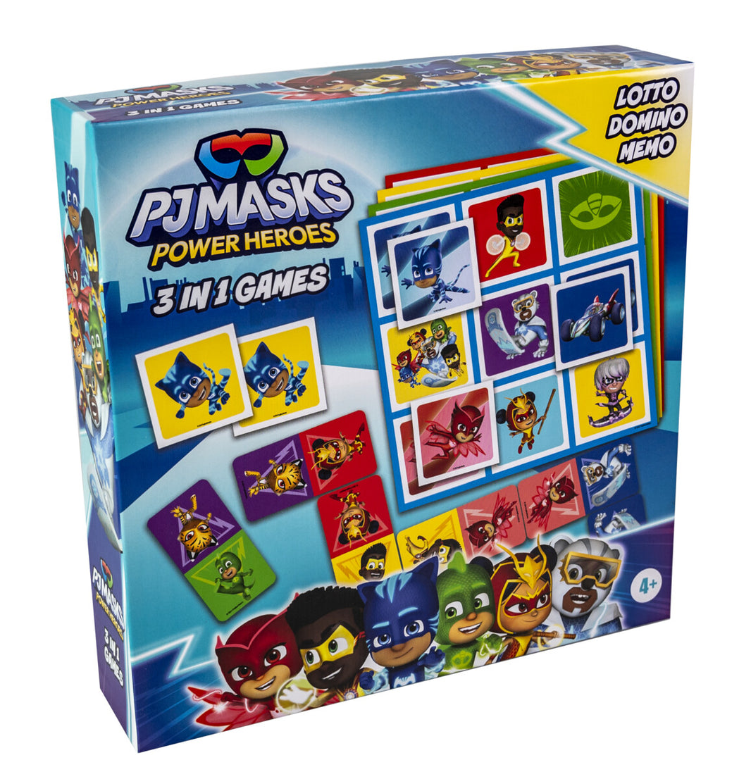 Tactic PJ Masks 3 i 1 Spel