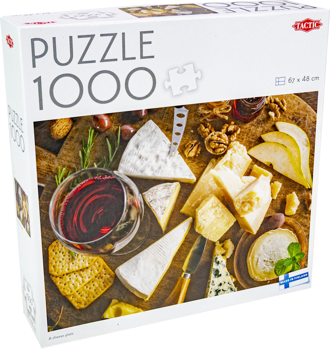 Tactic Puzzle Lovers A cheese plate 1000 pcs