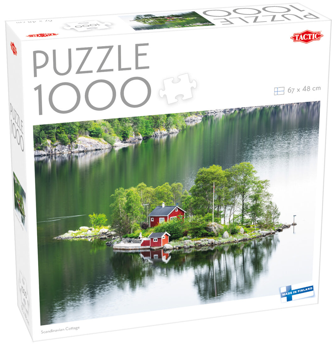 Tactic Puzzle Lovers Scandinavian cottage