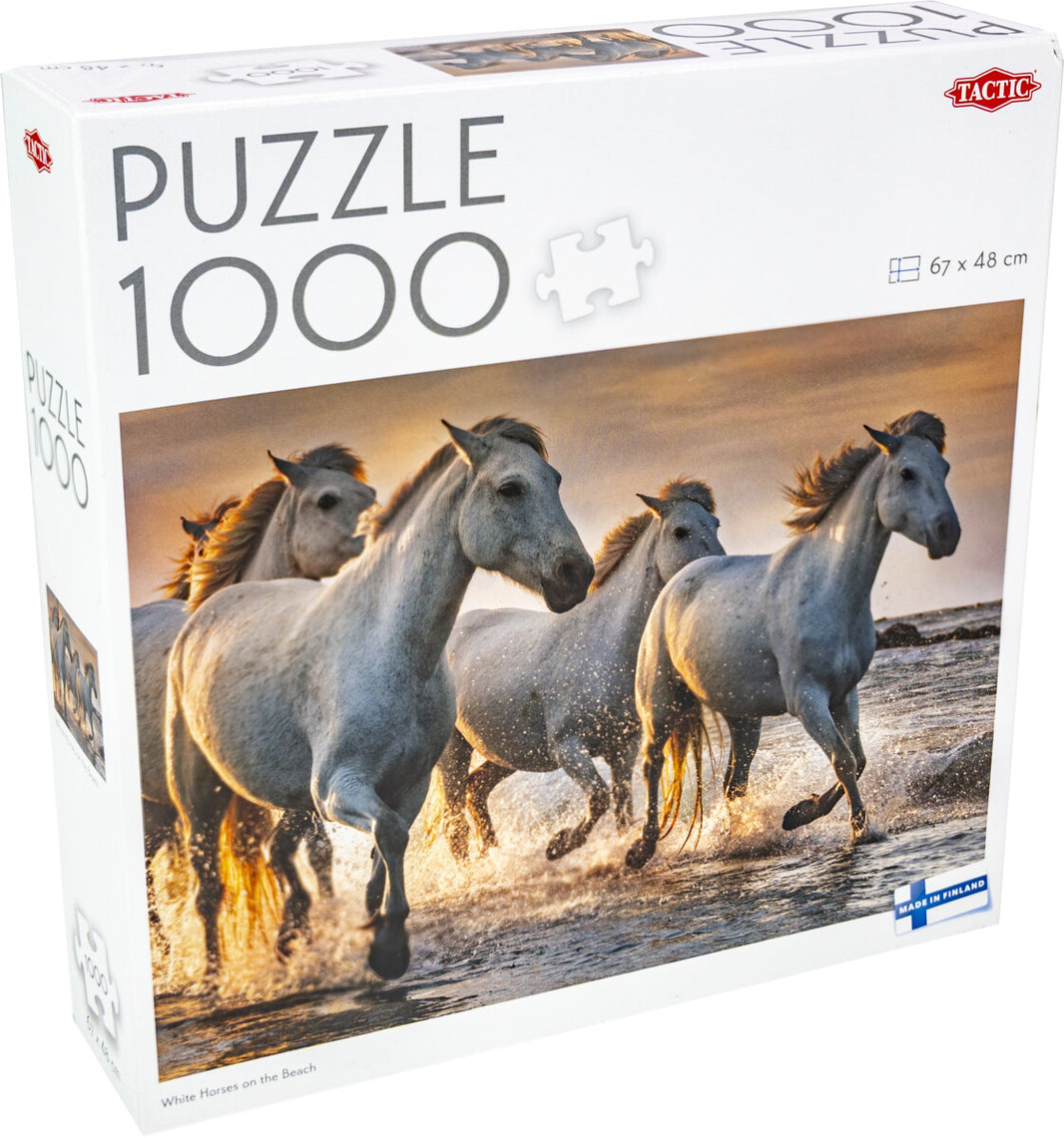 Tactic Puzzle Lovers White horses pussel