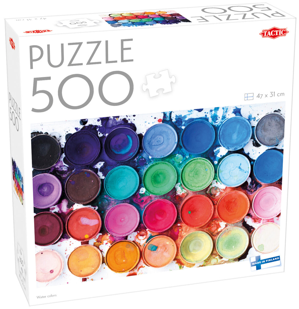 Tactic Puzzle Lovers Water colors 500