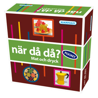 SPEL NÄR DÅ DÅ? POCKET - MAT OCH DRYCK