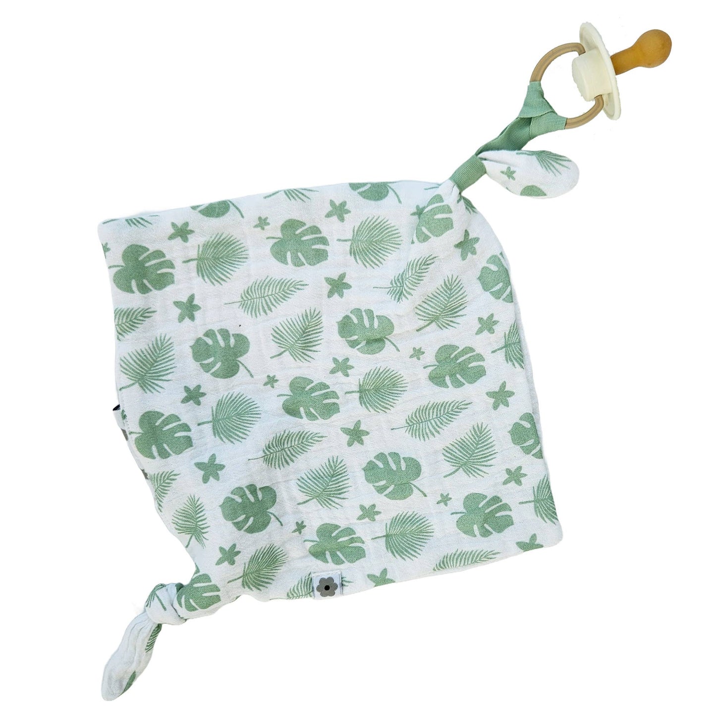 Summerville organic Nappduk 2-pack Tropisk Grön Ekologisk Bomull