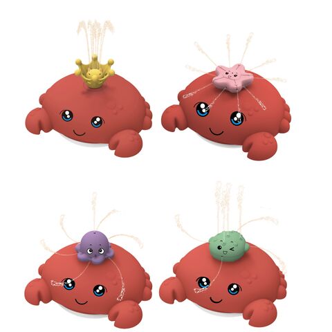 Carlo Baby Krabba med ljus och vatteneffekter