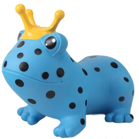 Gerardo Toys Jumpy Groda Blå