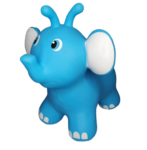 Gerardo Toys Jumpy Elefant Blå