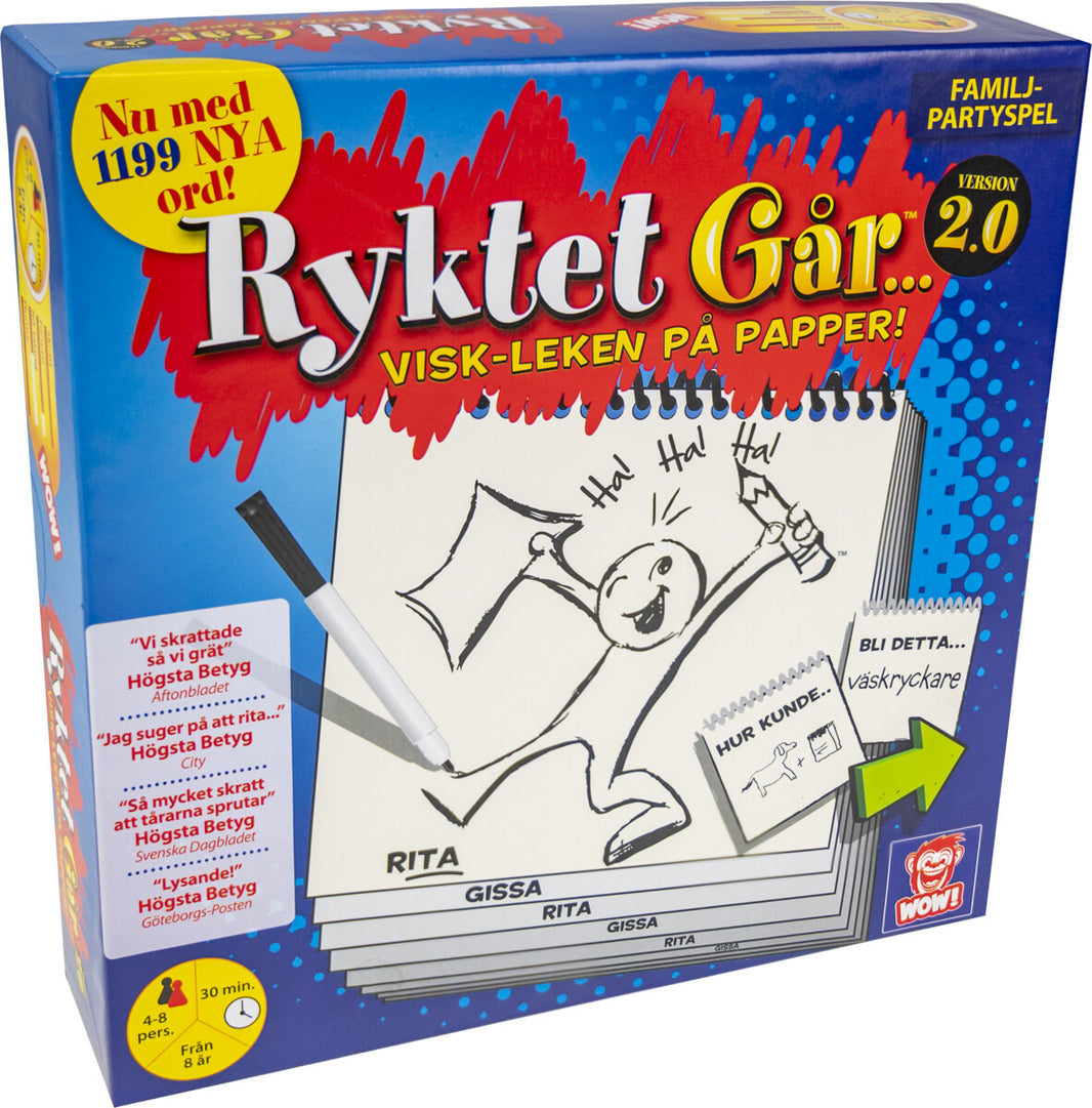 Tactic Ryktet Går 2.0 partyspel