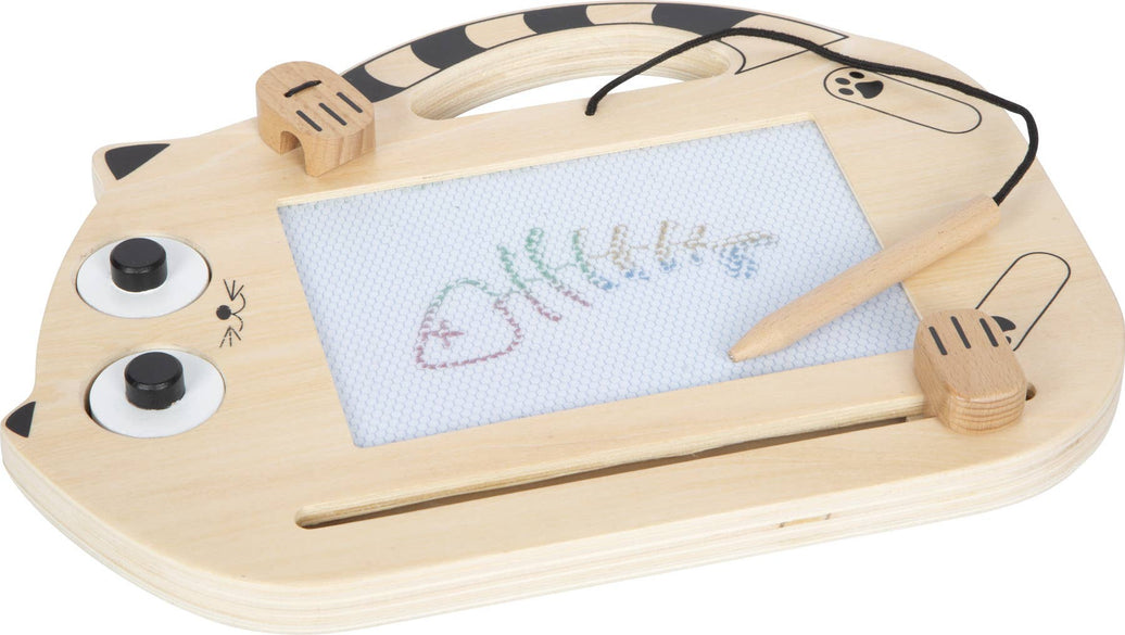 small foot Magnetisk ritbräda katt