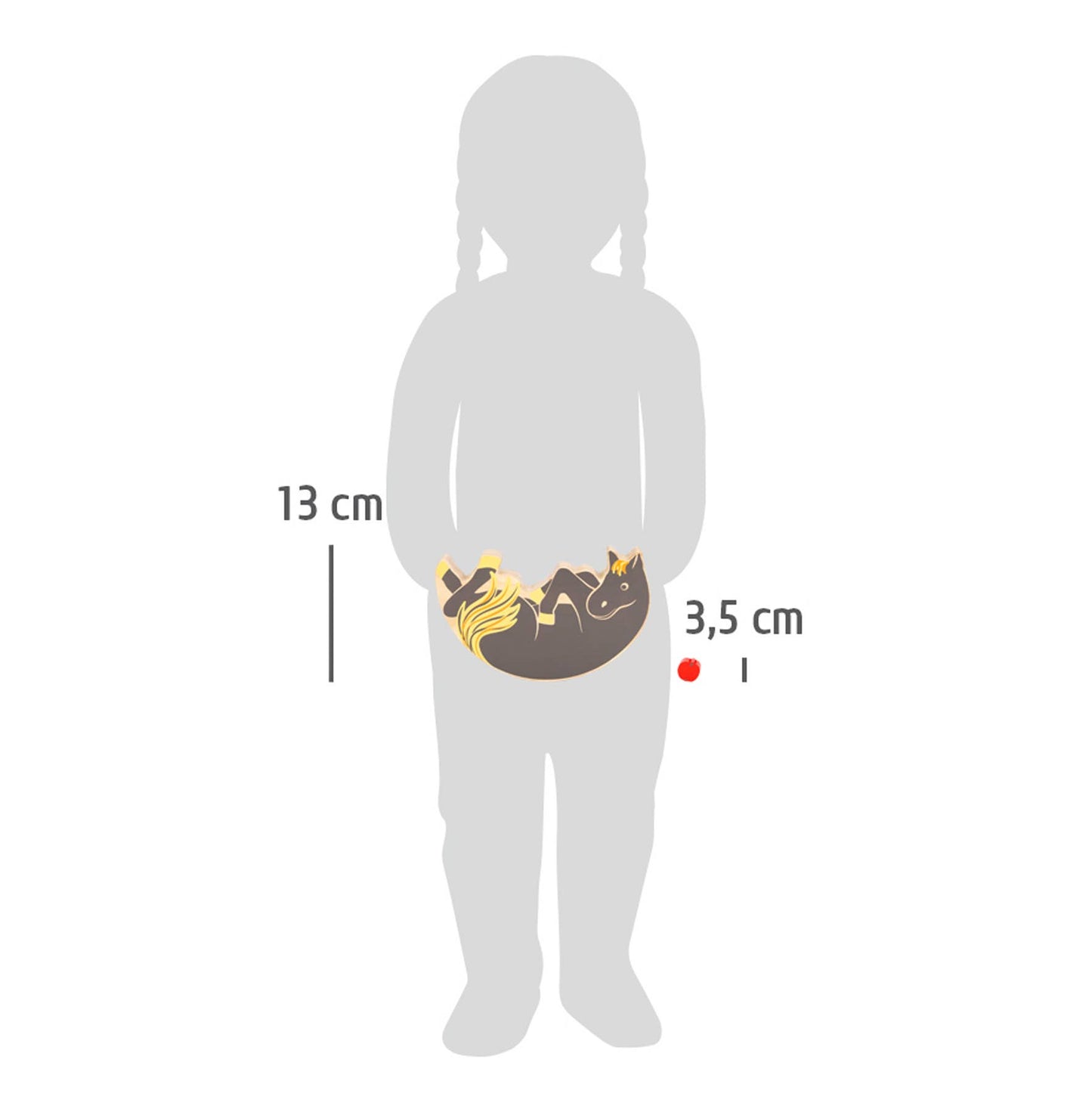small foot ”4 Vänner” balansera spel | skicklighetsspel | trä