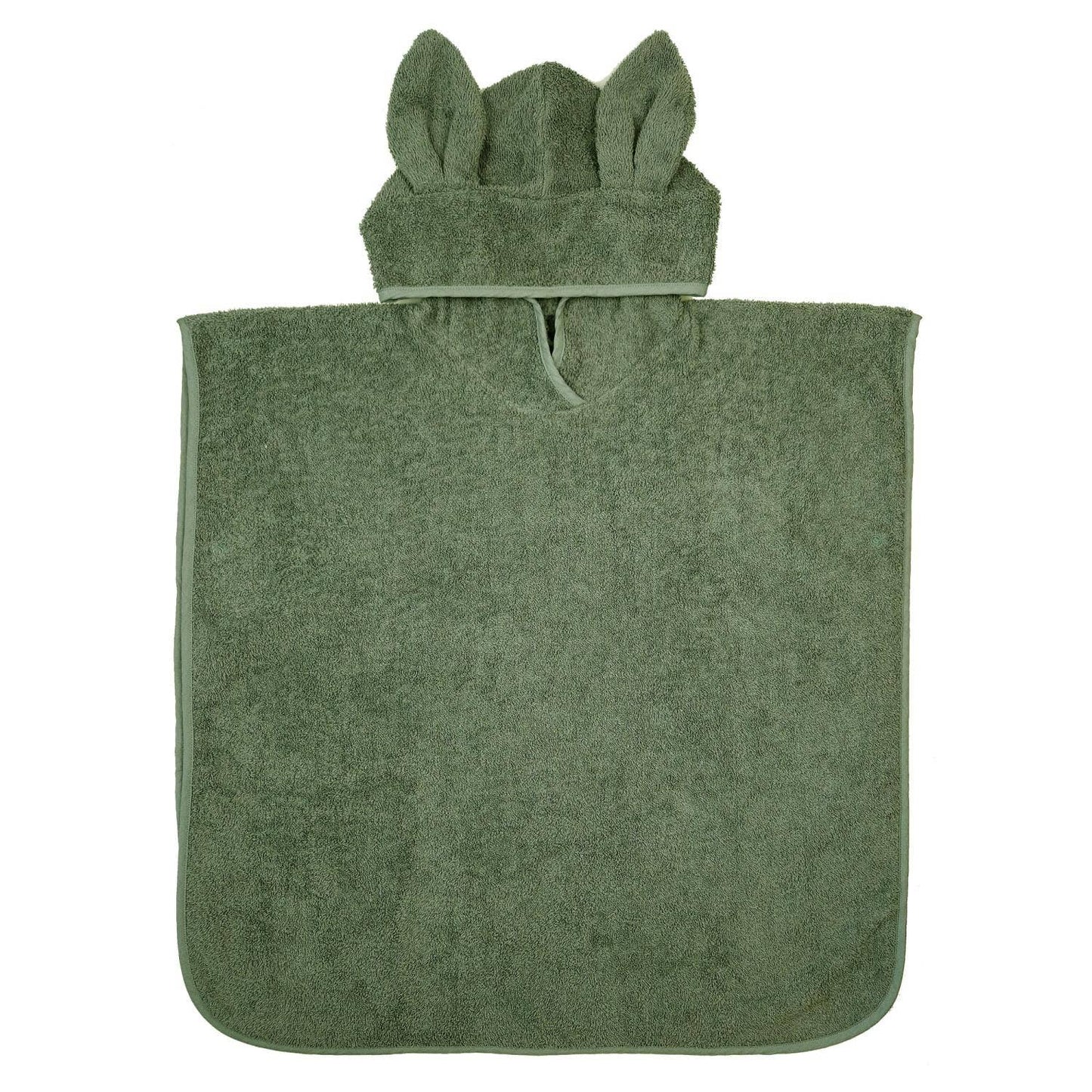 Summerville organic Ekologisk Badponcho Kanin Grön