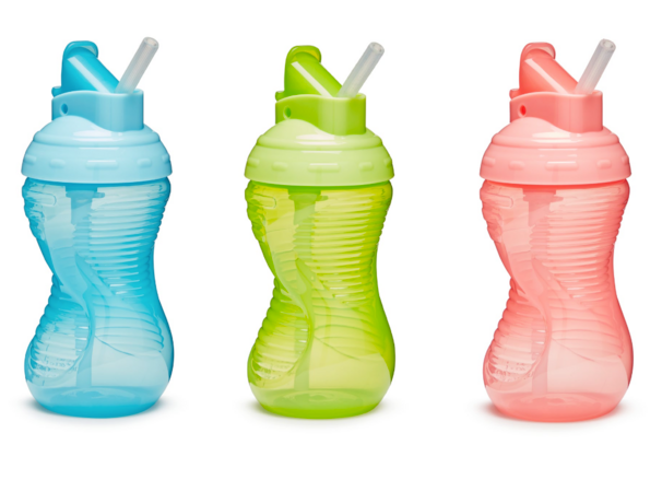 Munchkin 296 ml Mighty Grip Straw Cup +12 Mån