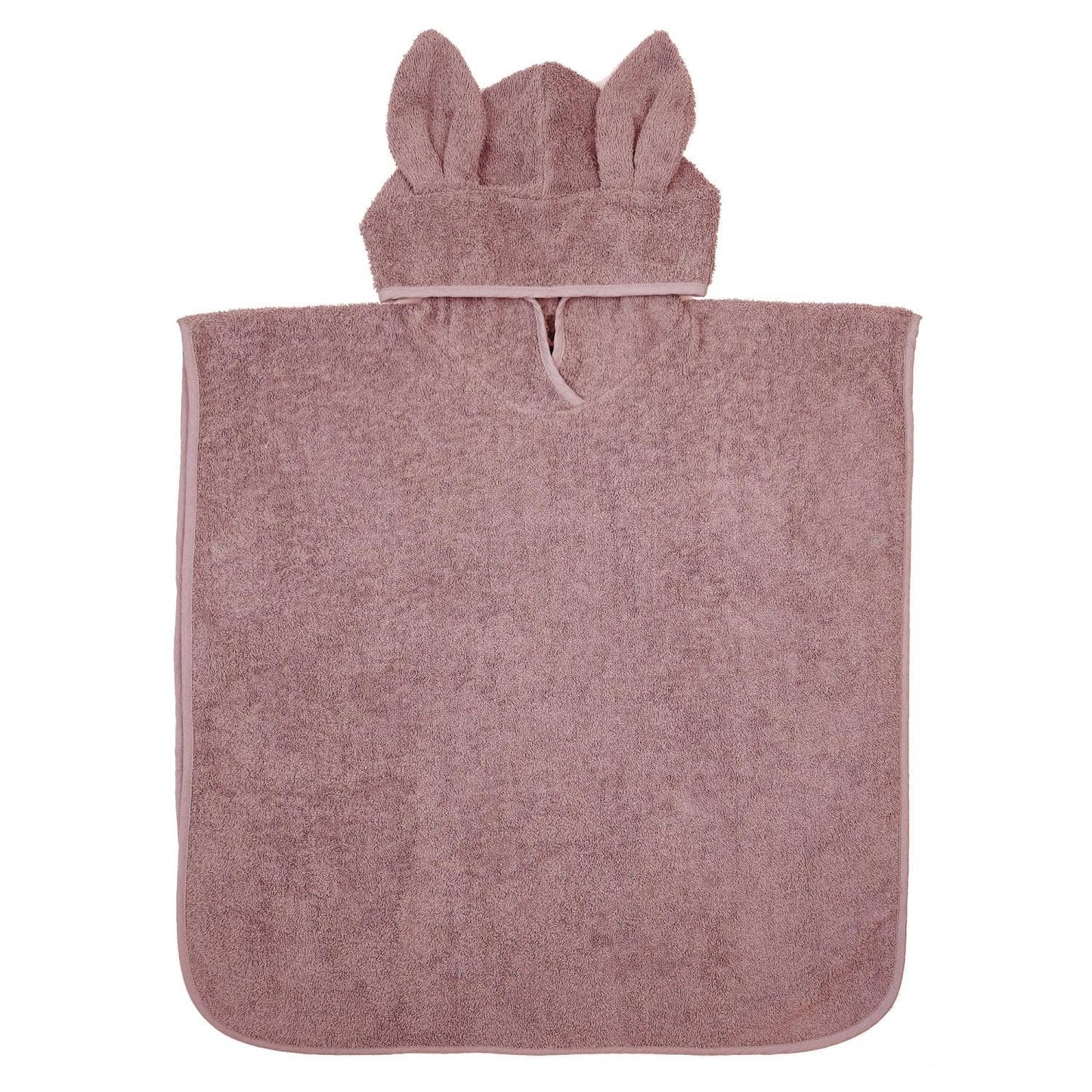 Ekologisk Badponcho Kanin Ljuslila