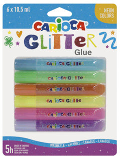 Kärnan - CARIOCA GLITTERLIM 6 FÄRGER