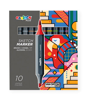 Kärnan - CARIOCA PLUS SKISSPENNOR 10-PACK