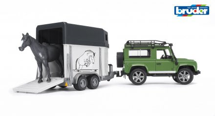 Tactic Land Rover Defender med Hästtrailer
