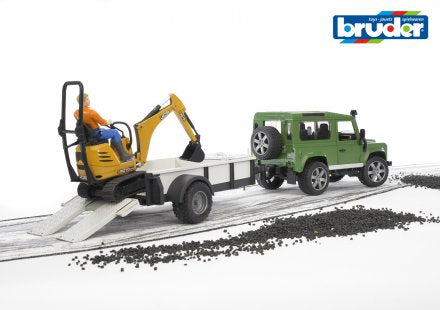 Tactic Land Rover Defender med JCB