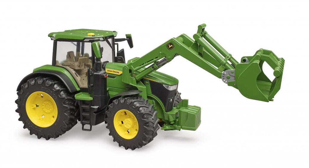 Tactic John Deere 7R traktor med frontlastare