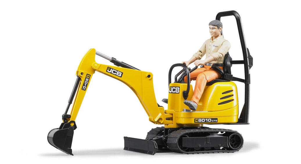 Tactic JCB Micro Grävmaskin med figur