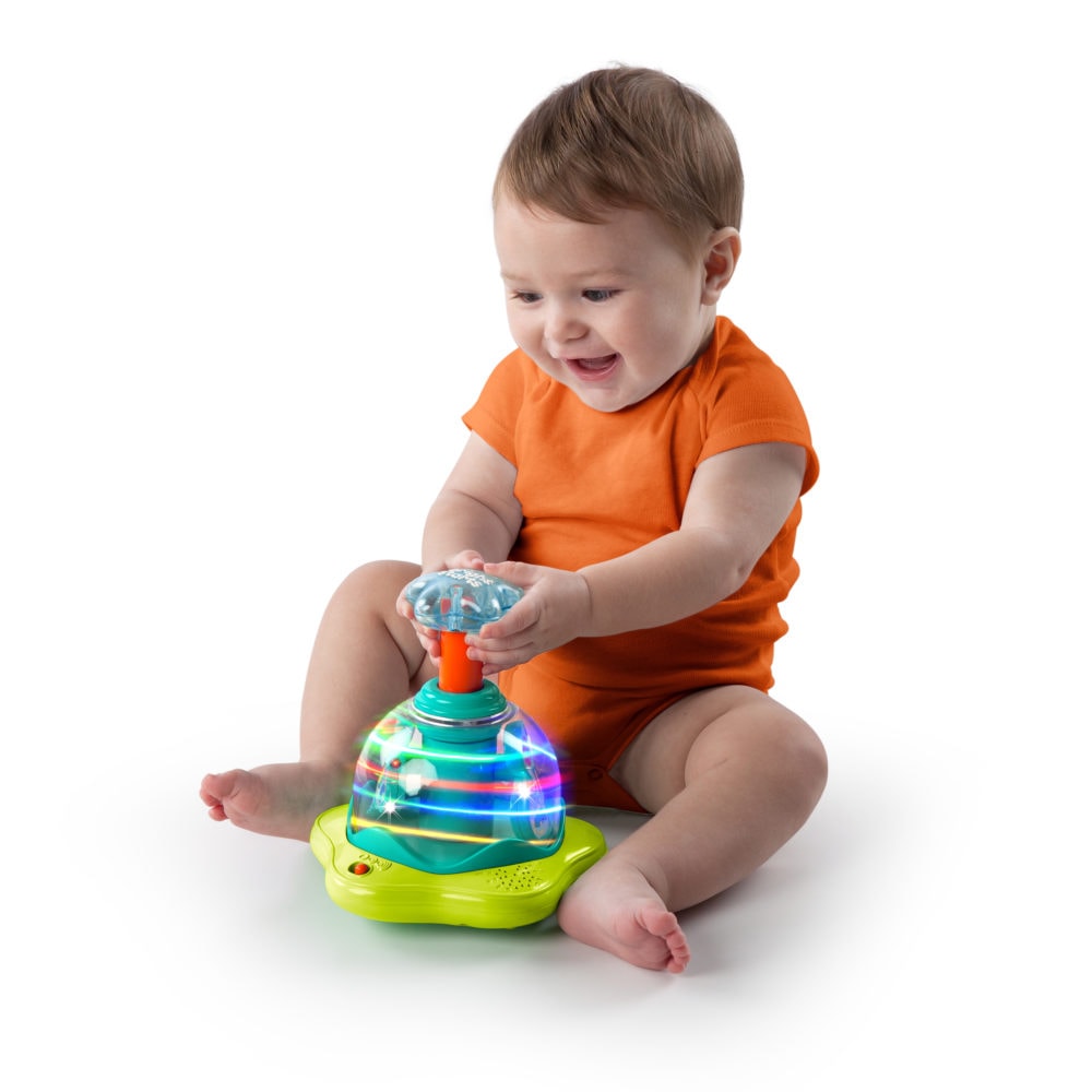 Bright Starts Press and Glow Spinner
