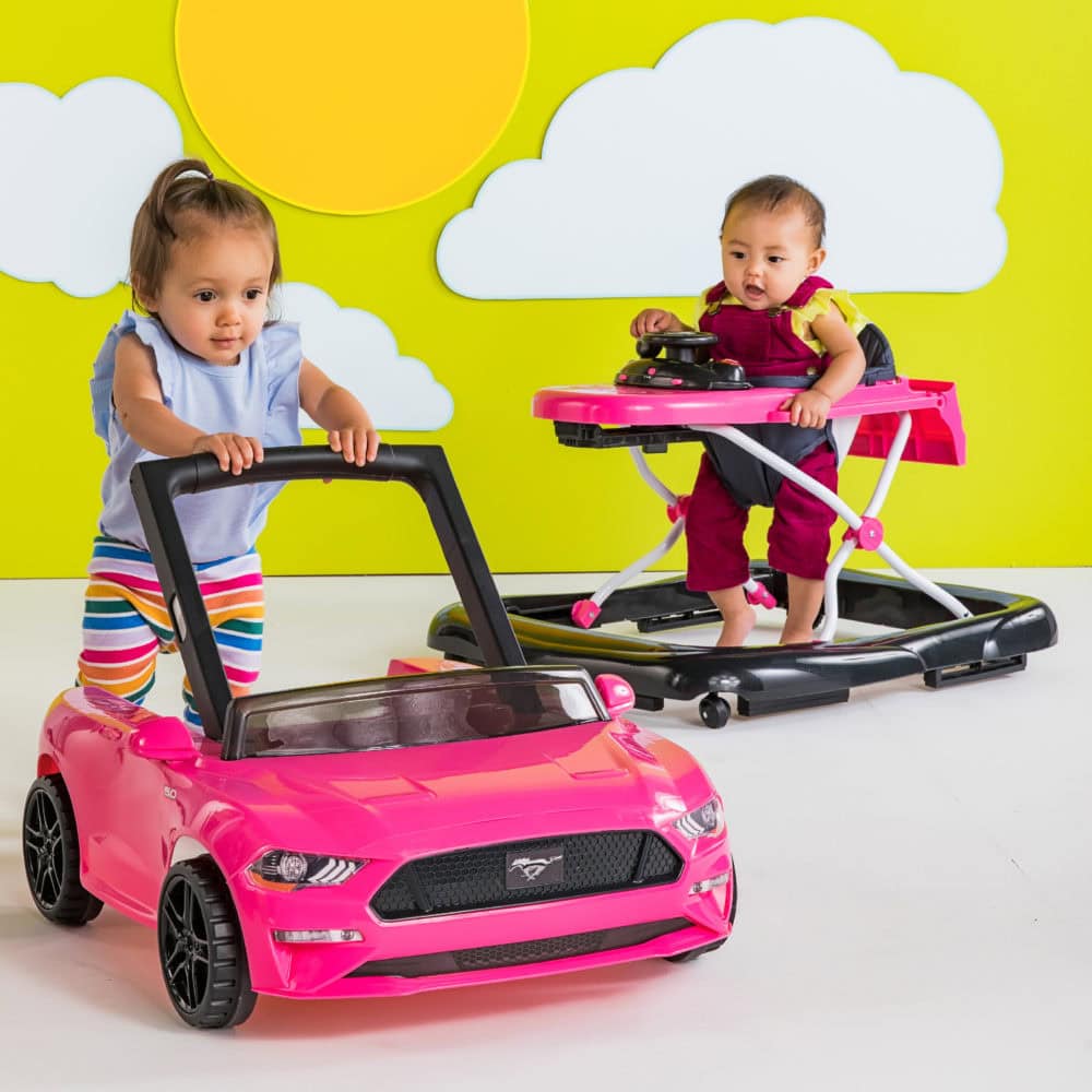 Bright Starts Ford Mustang Walker (rosa)
