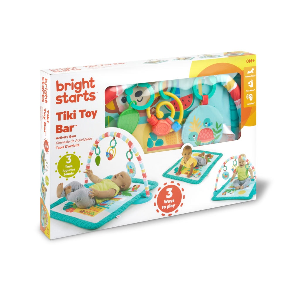 Bright Starts Tiki Toy Bar Activity Gym
