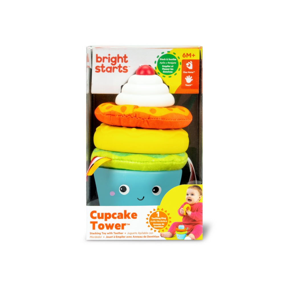 Bright Starts Cupcake Tower Stacking Toy