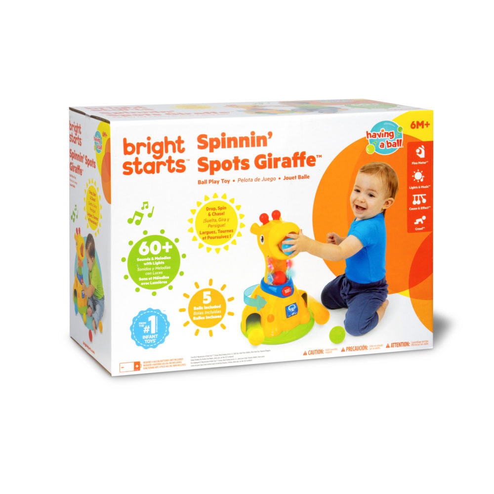 Bright Starts Spinnin’ Spots Giraffe