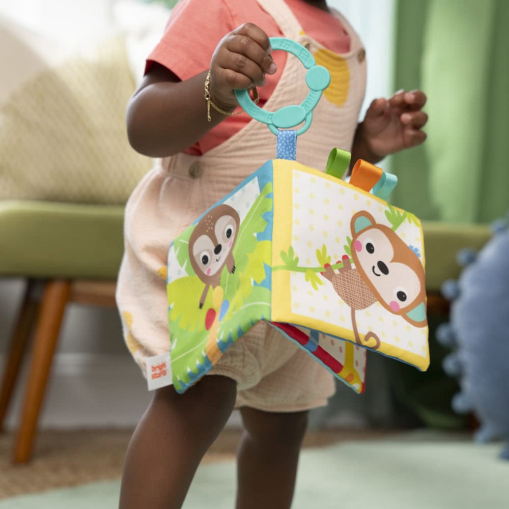 Bright Starts Safari Buddies mjuk bok