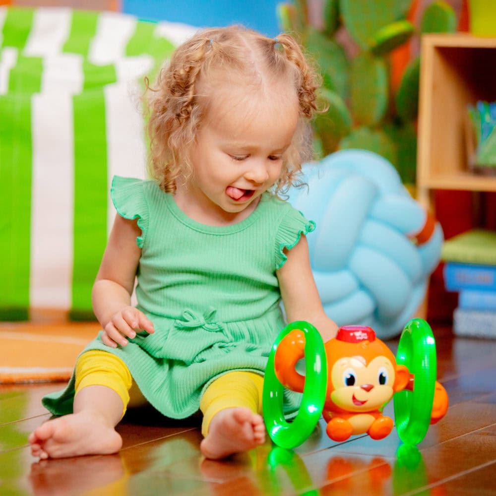 Bright Starts Roll & Glow Monkey