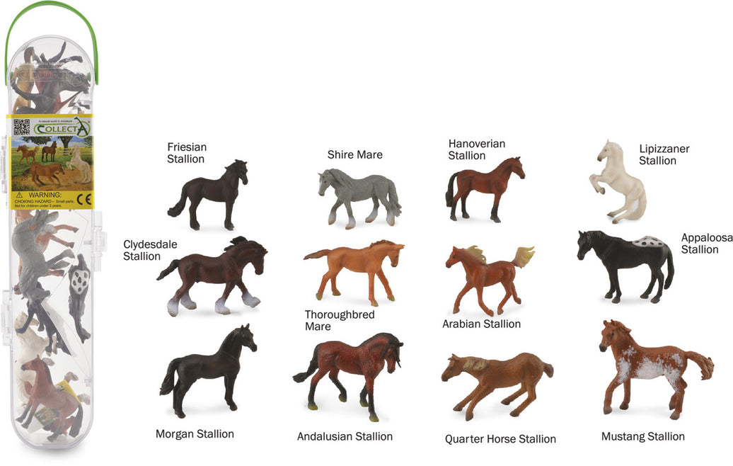 Tactic CollectA Minihästar i tub