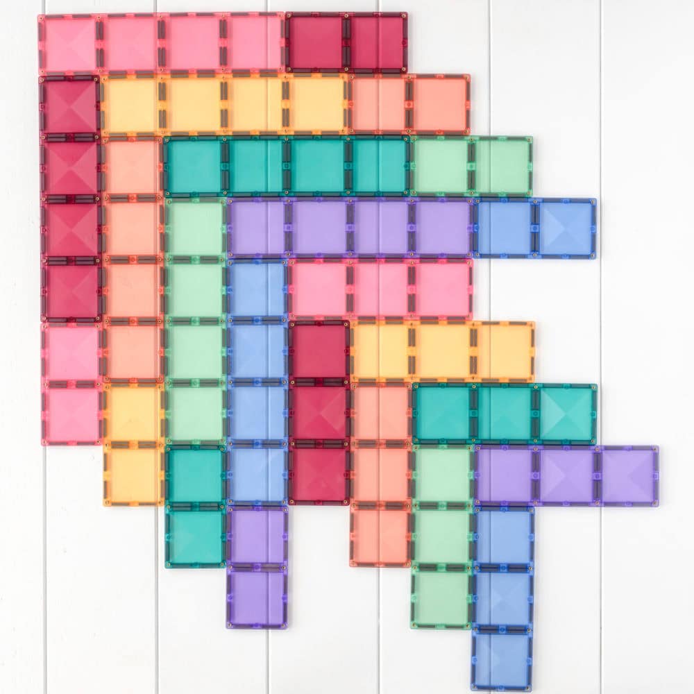 Pastel Rectangle Pack 24 Pieces