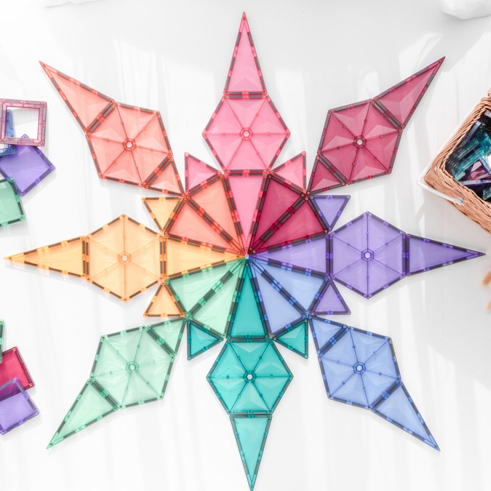 Pastel Geometry Pack 40 Pieces