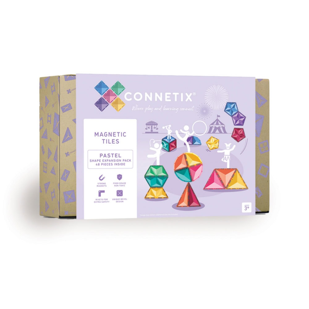 Pastel Shape Expansion Pack 48 Pieces