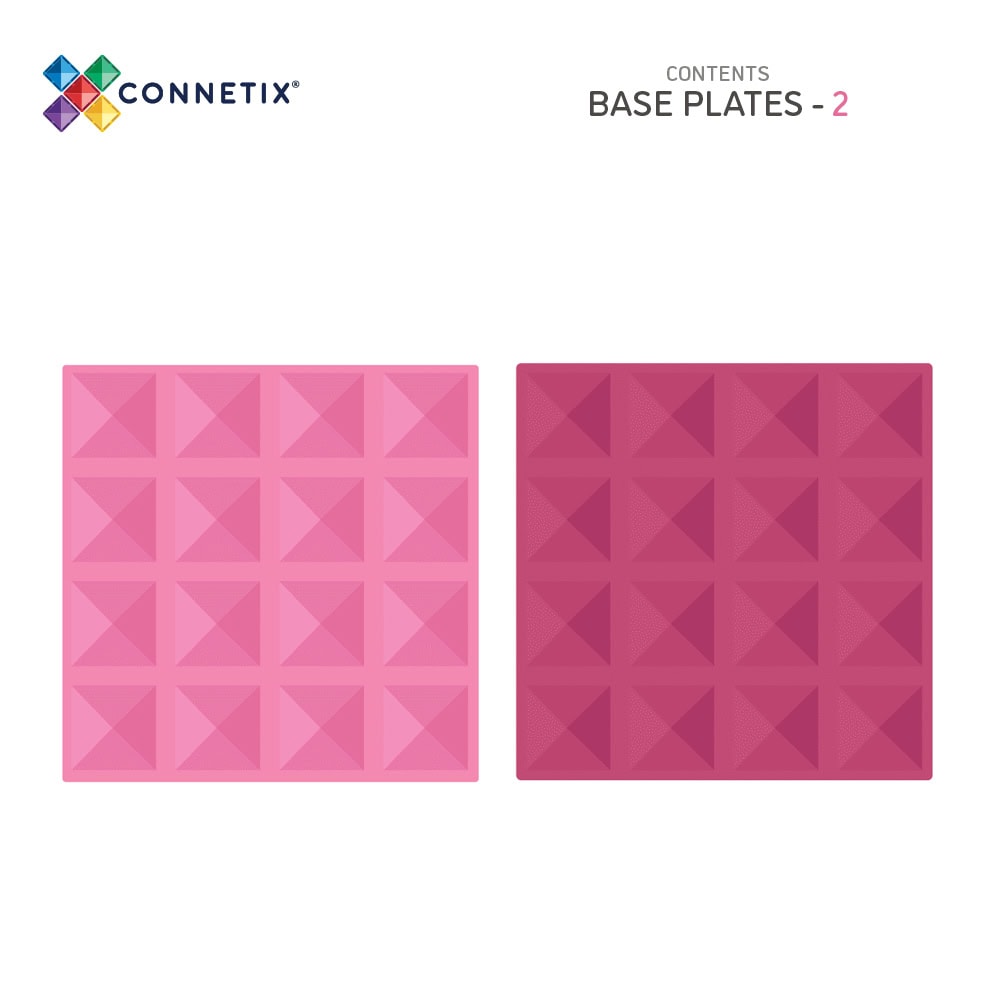 Pastel Pink & Berry Base Plate 2 Pieces