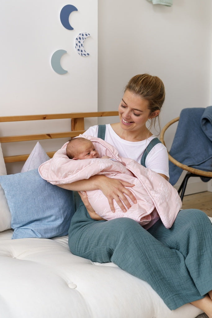 Roll About Vadderad Filt - Dimrosa