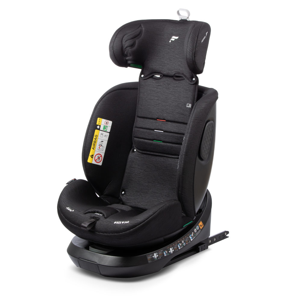 Fairgo Adore i-Size bilbarnstol 40–150 cm – Black Sand