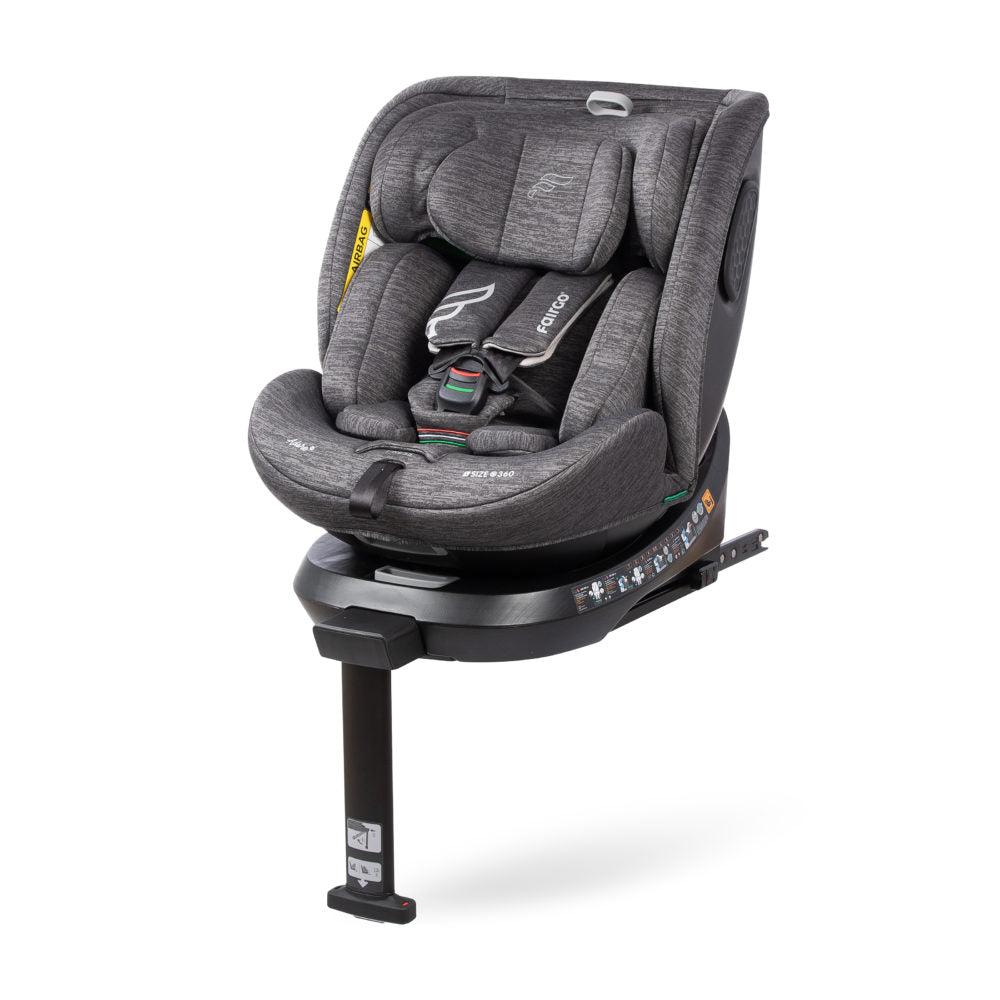 Fairgo Adore i-Size bilbarnstol 40-150 cm - Stone Grey