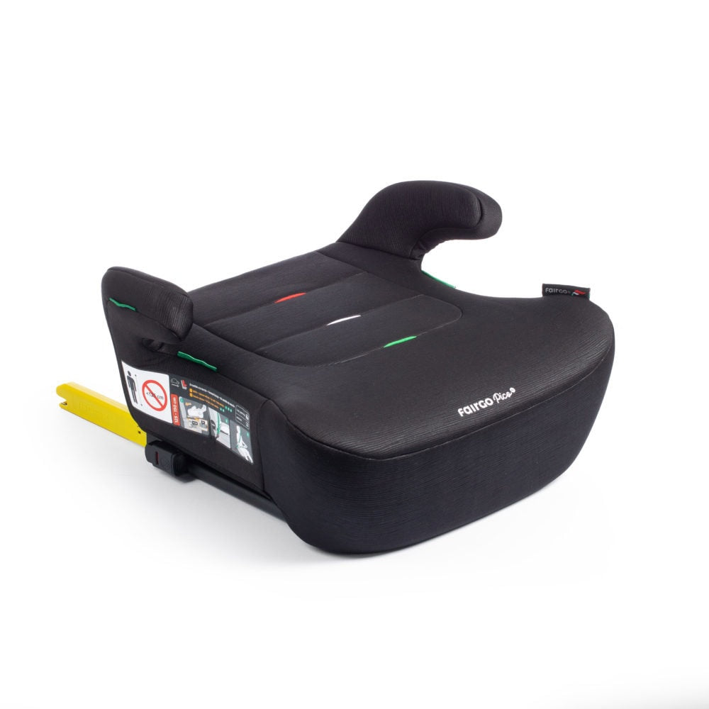 Fairgo Pico i-Size Booster bilbarnstol 125-150 cm - Black Sand