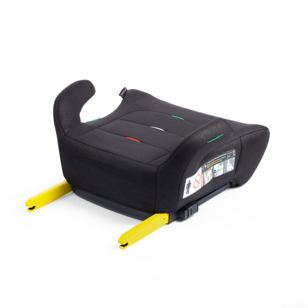 Fairgo Pico i-Size Booster bilbarnstol 125-150 cm - Black Sand