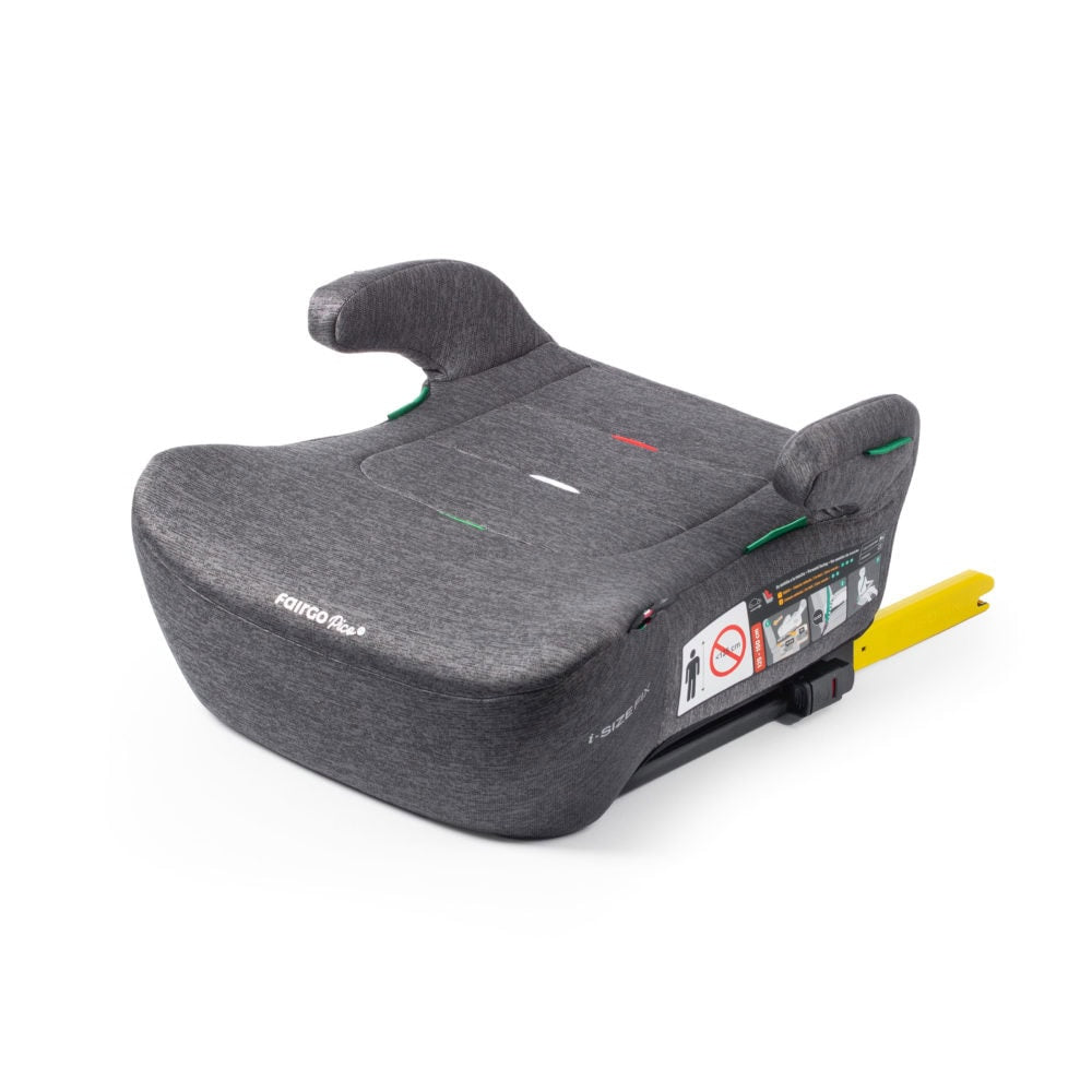 Fairgo Pico i-Size Booster bälteskudde 125-150 cm - Stone Grey