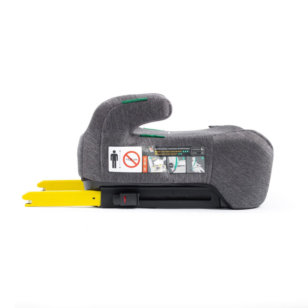 Fairgo Pico i-Size Booster bilbarnstol 125-150 cm - Stone Grey
